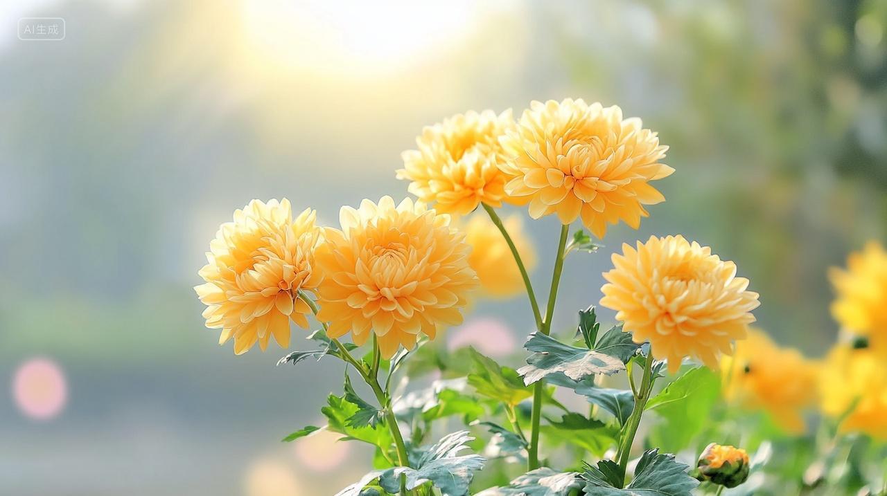 九月初九重阳节赏菊