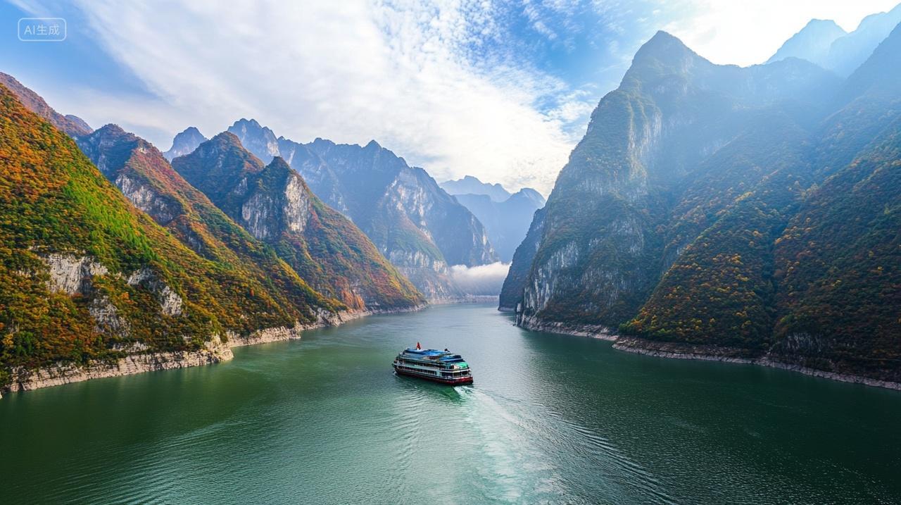 长江三峡巫峡风景壁纸旅游