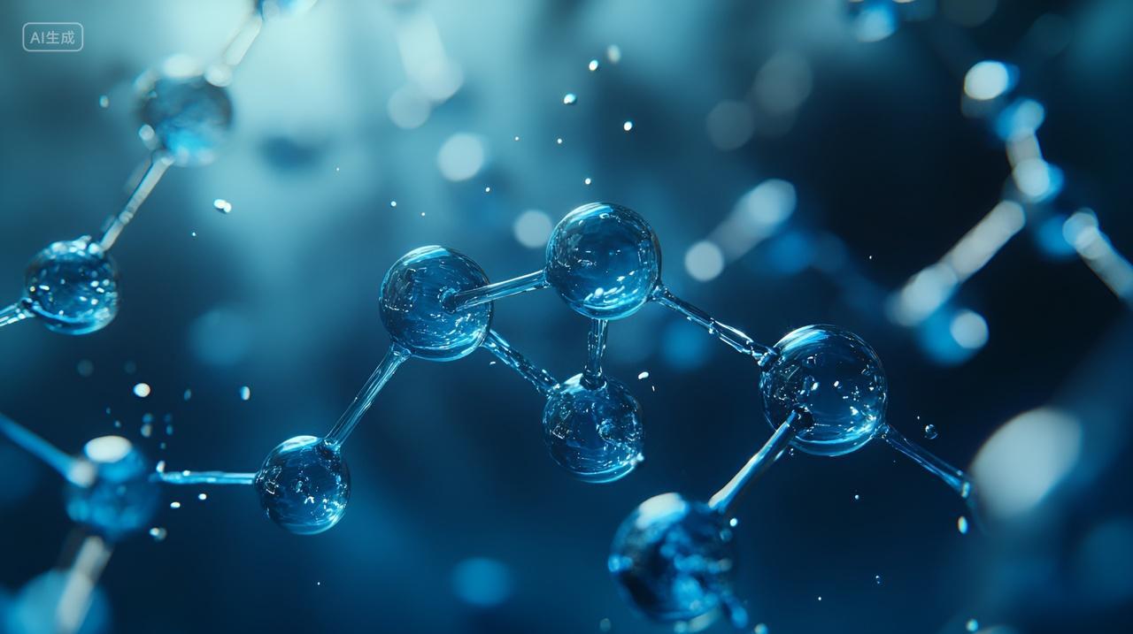 科技蓝水分子