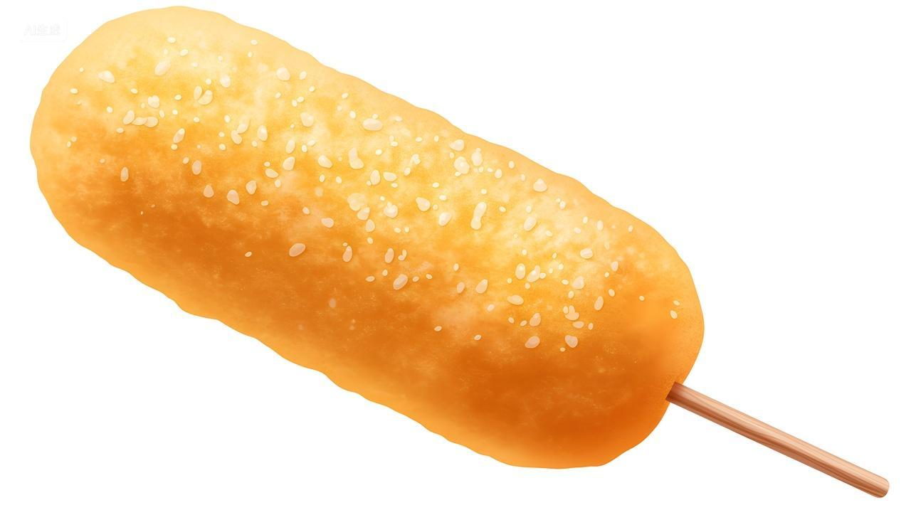 金黄酥脆的油炸食品经典街头小吃