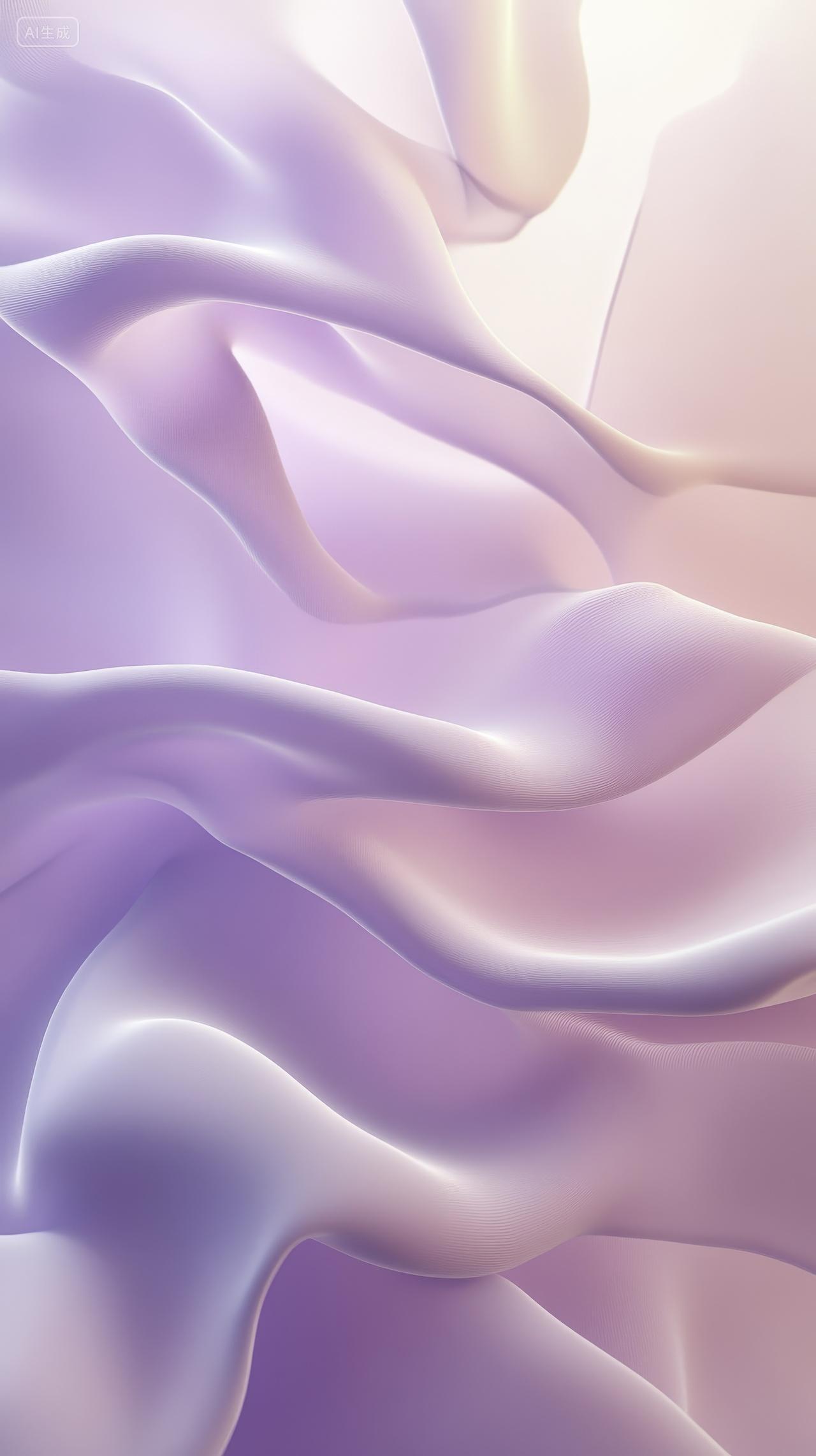 丝滑抽象渐变线条艺术