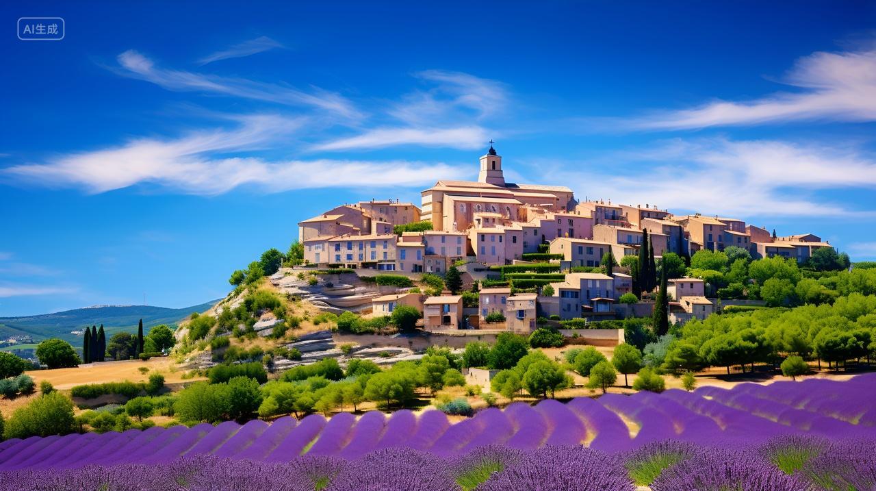 美丽的风景普罗旺斯风景美景自然风景