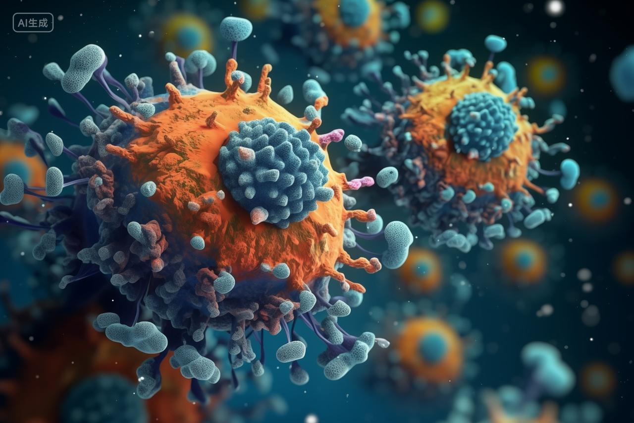 癌细胞诡异病毒变异细菌微生物