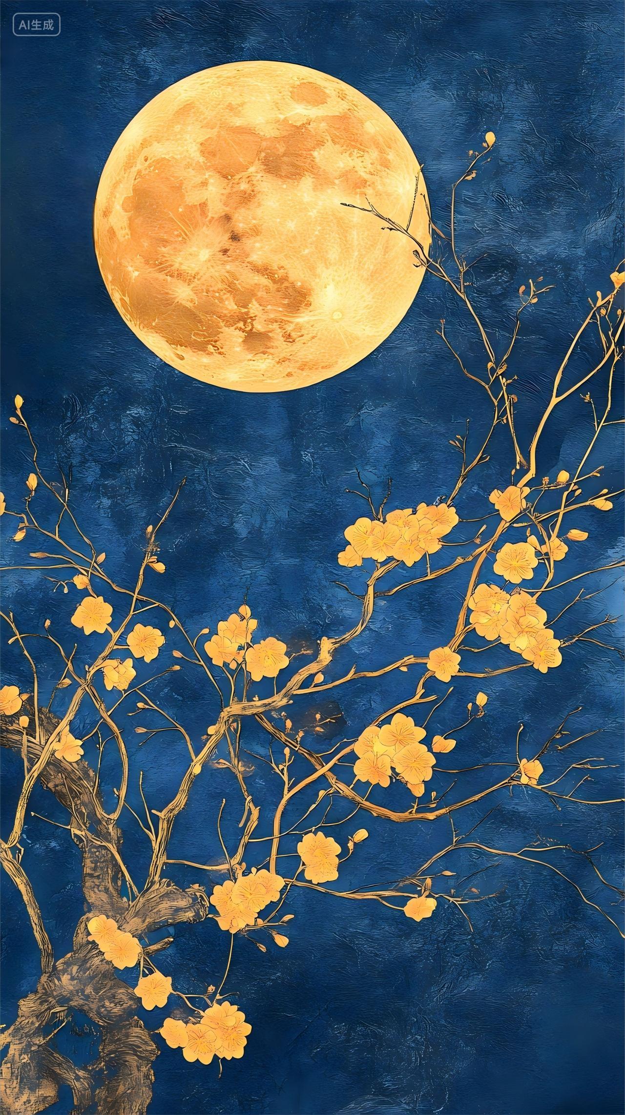 中秋节桂花素材