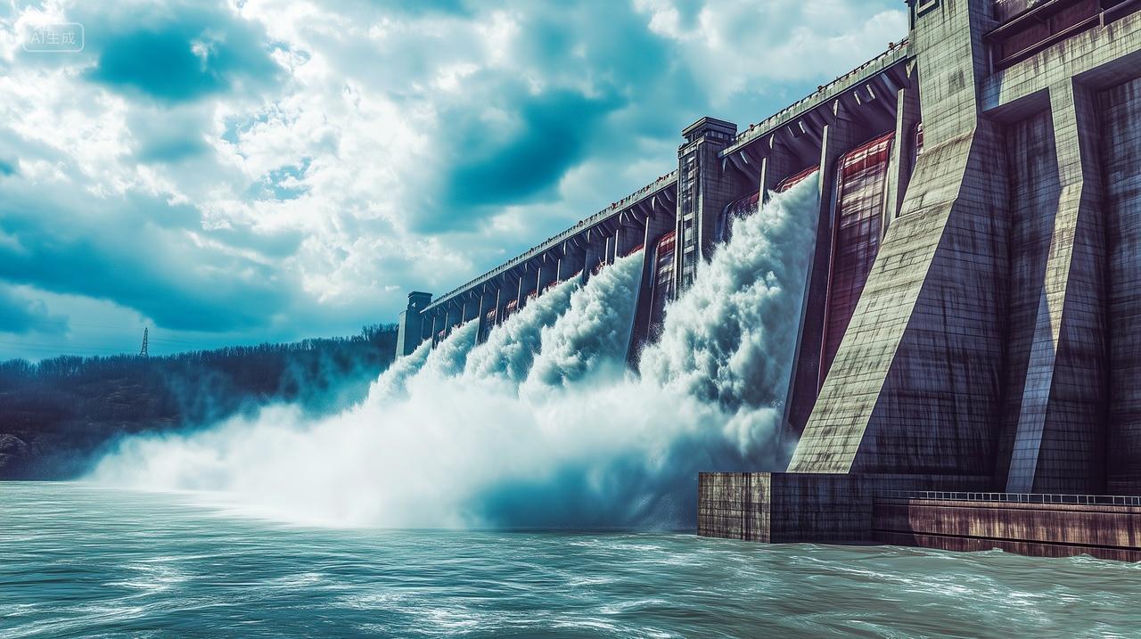大坝三峡大坝水电站大坝泄洪
