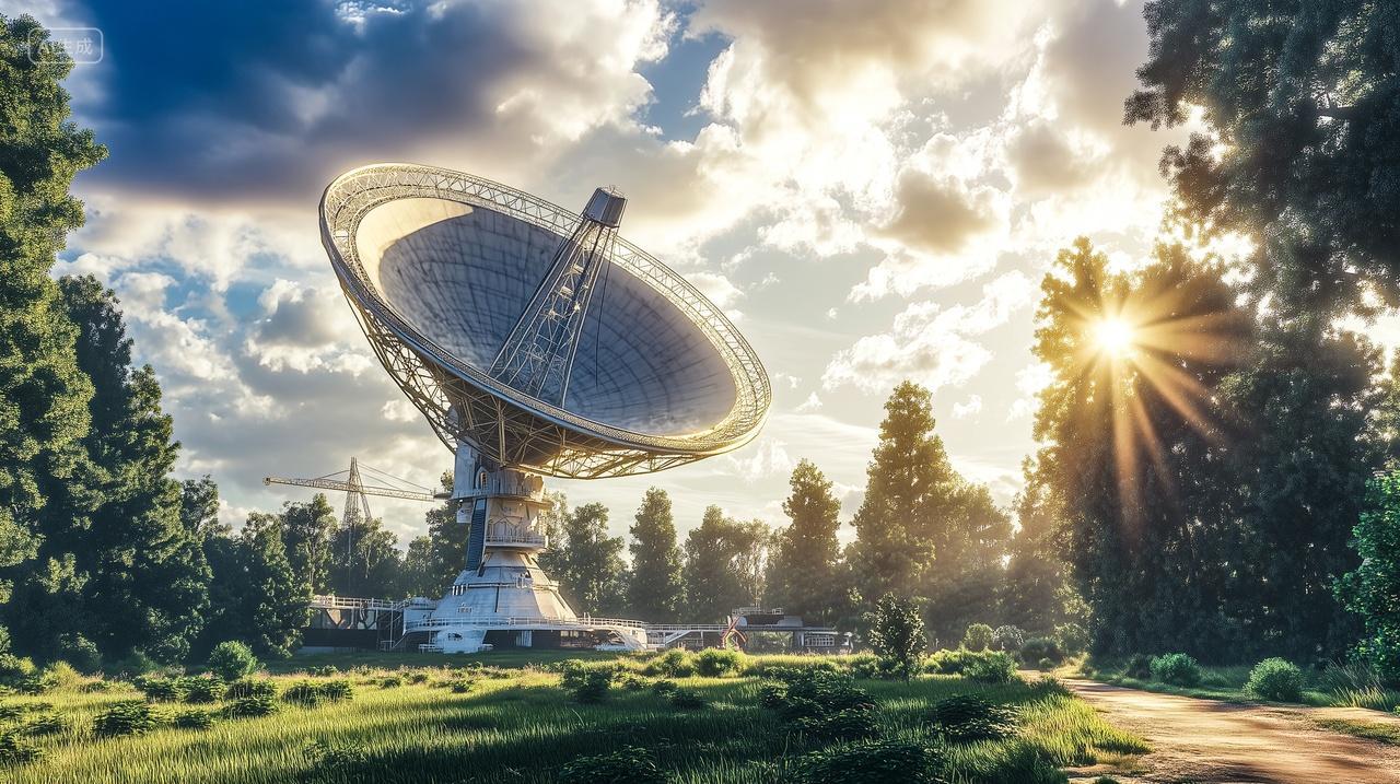 中国天眼fAST天文射电望远镜