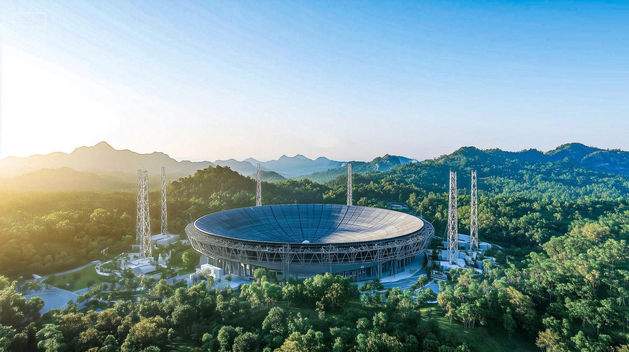 fast天眼500米口径球面射电望远镜