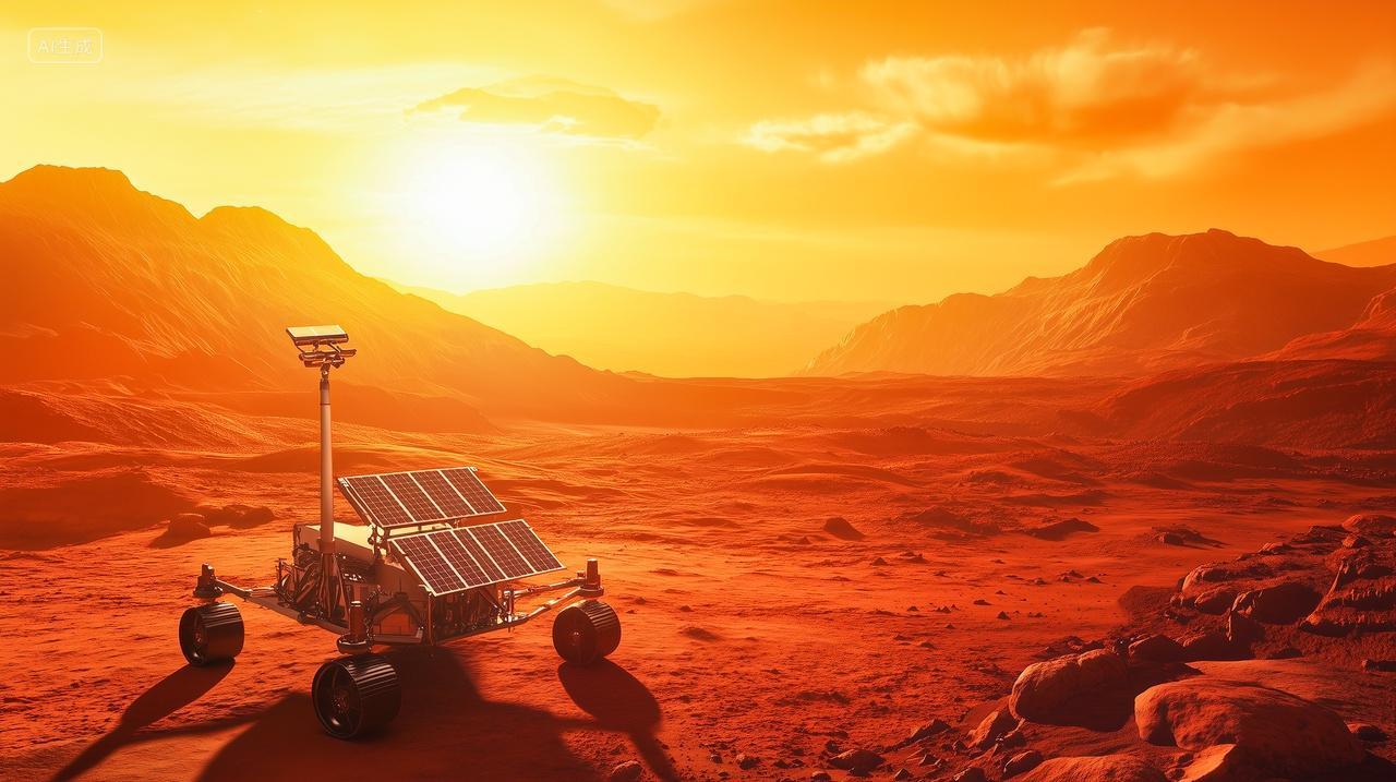 祝融号火星车火星探测天问一号