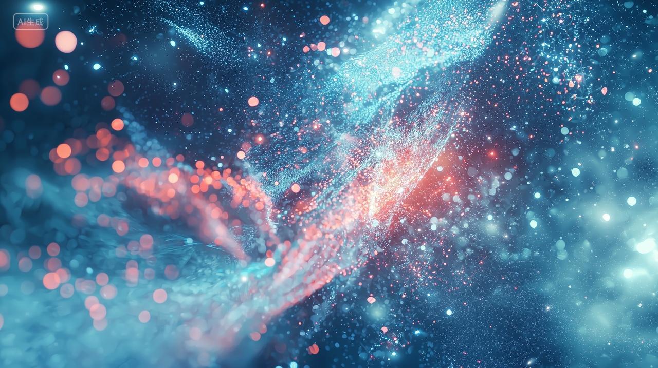 梦幻星河中的粒子流动