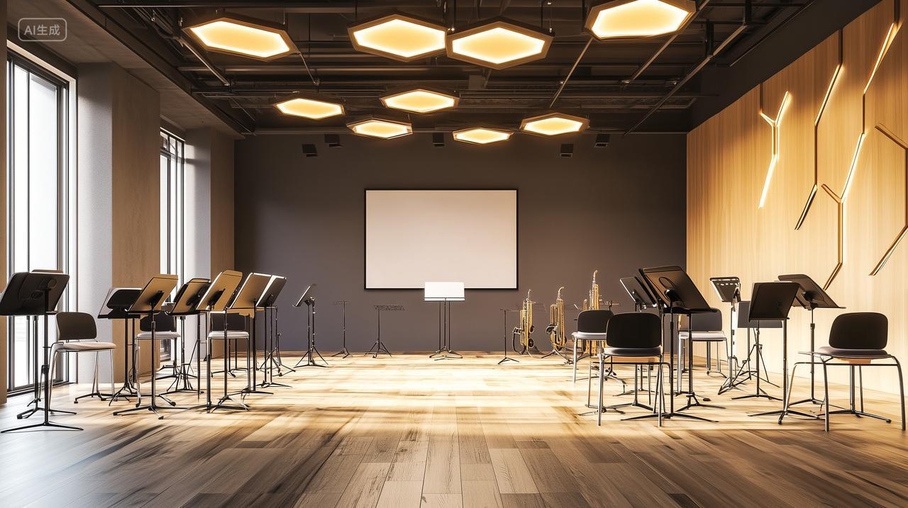 现代音乐多功能教室
