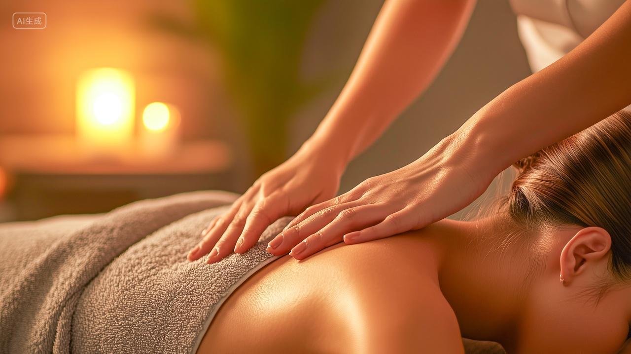 spa手法按摩按摩美容spa