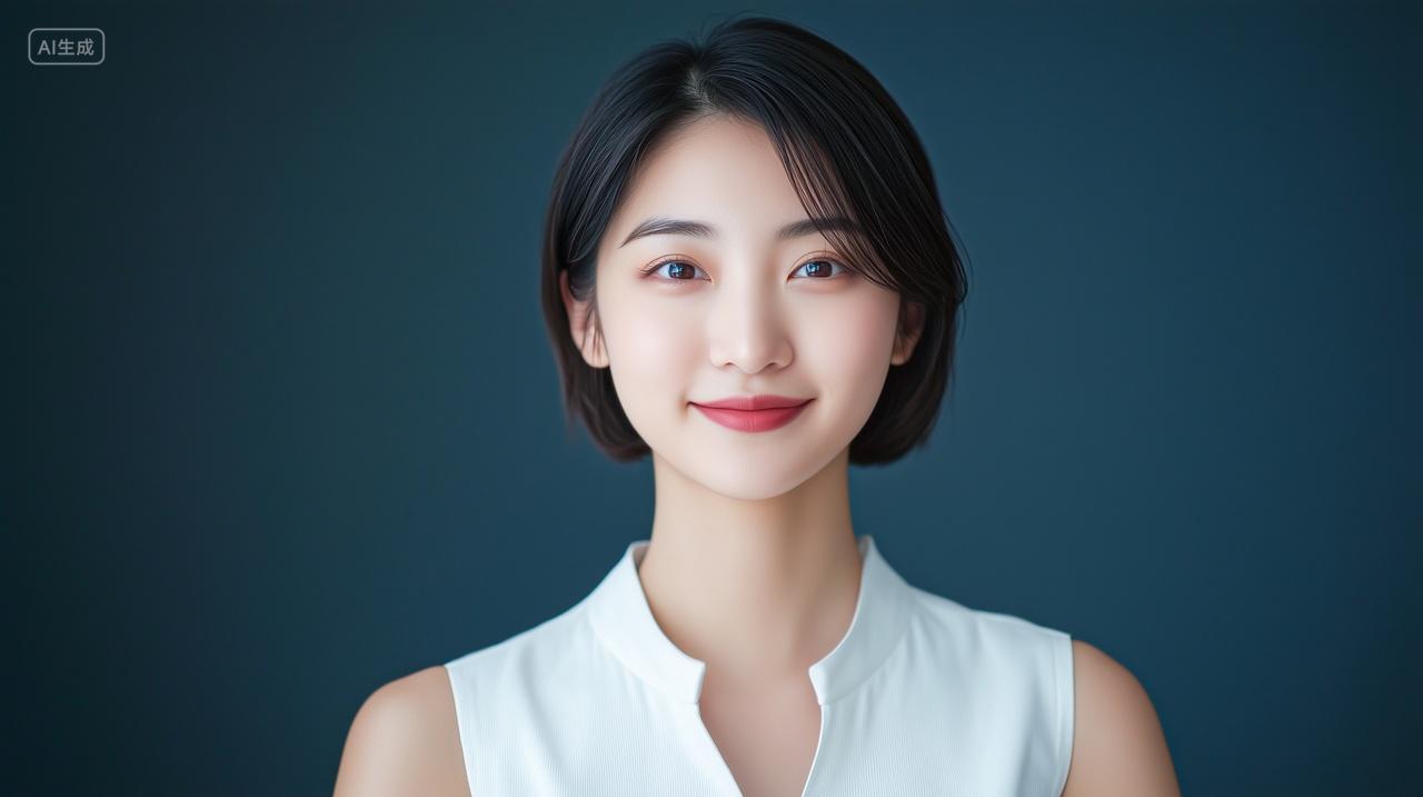 微笑职业上班族女性白领