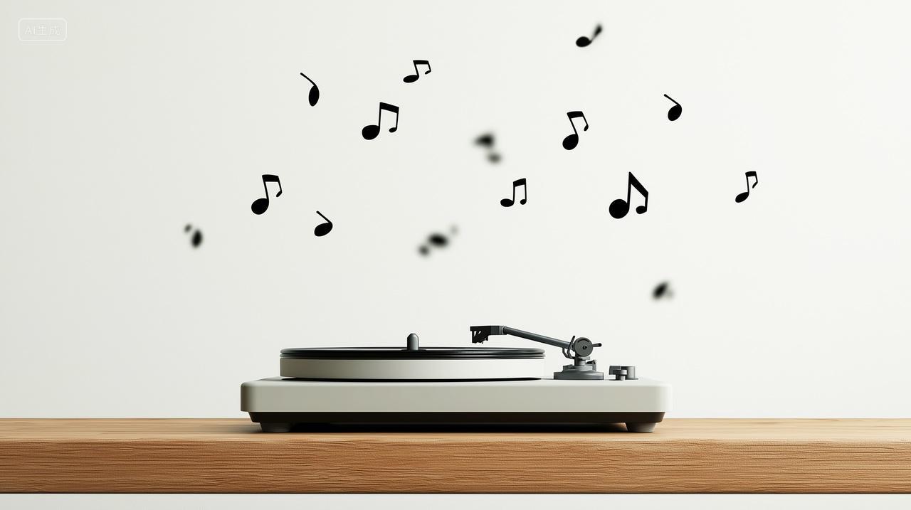 古代音乐留声机乐器音符音乐节