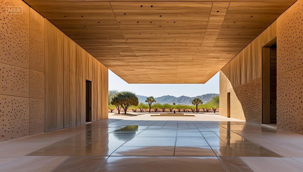 长廊走廊城市建筑地产宣传