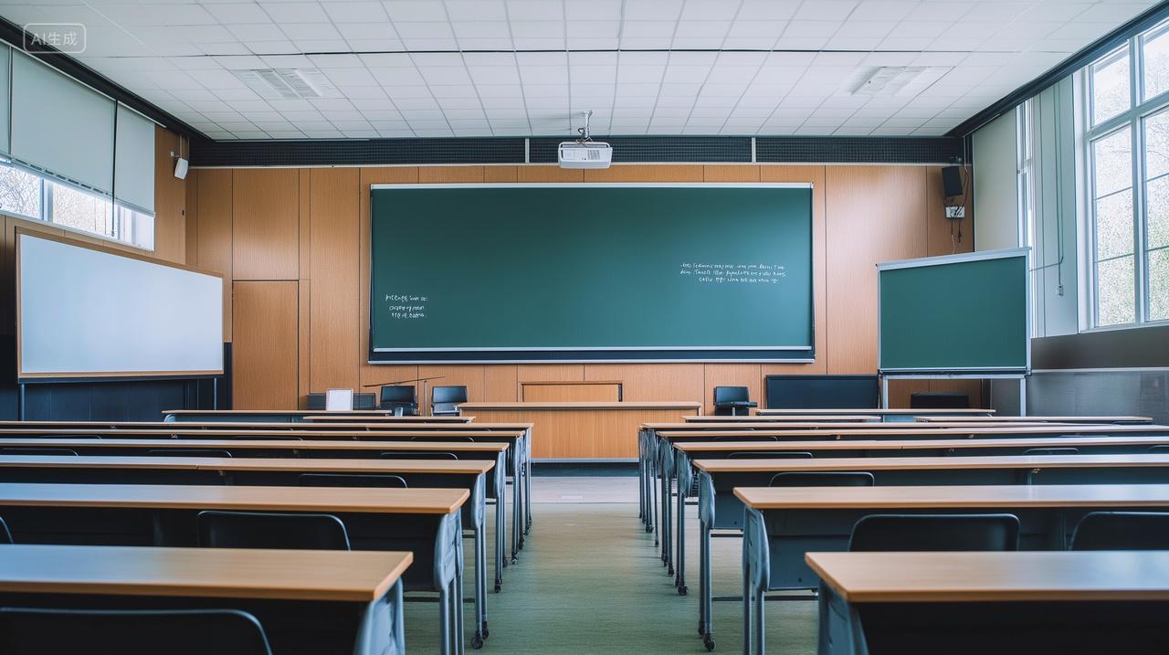 大学空教室教师节毕业季背景高等教育