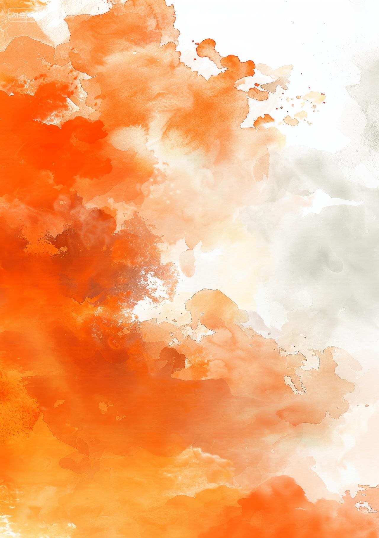 抽象水彩画背景