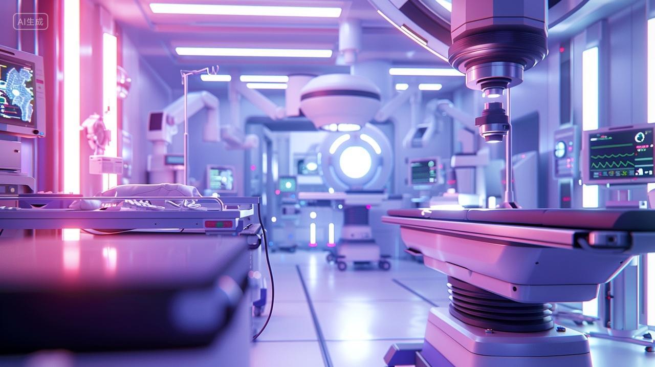 未来医疗手术室智慧医疗未来科技医疗设备