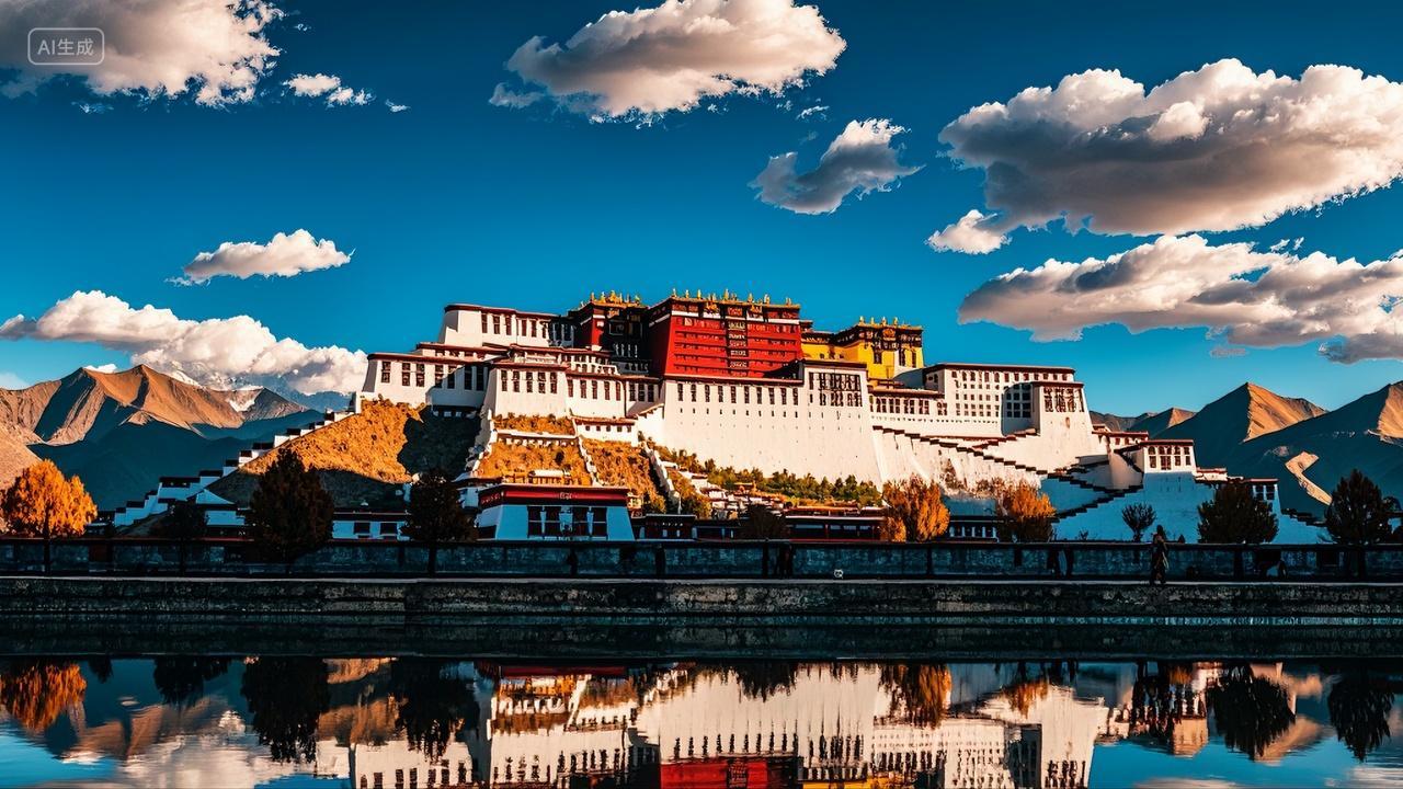 中国西藏布达拉宫建筑旅游风景壁纸