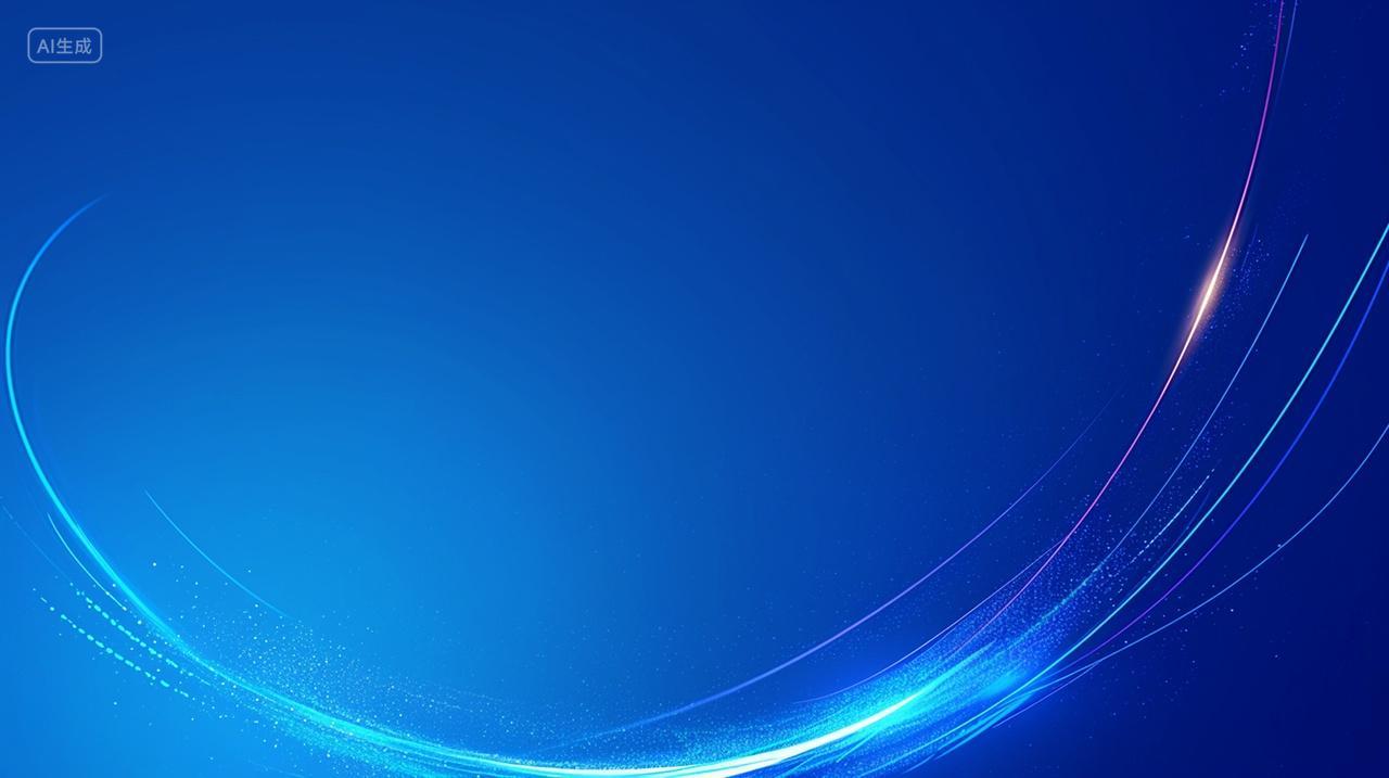 线条蓝色科技装饰背景