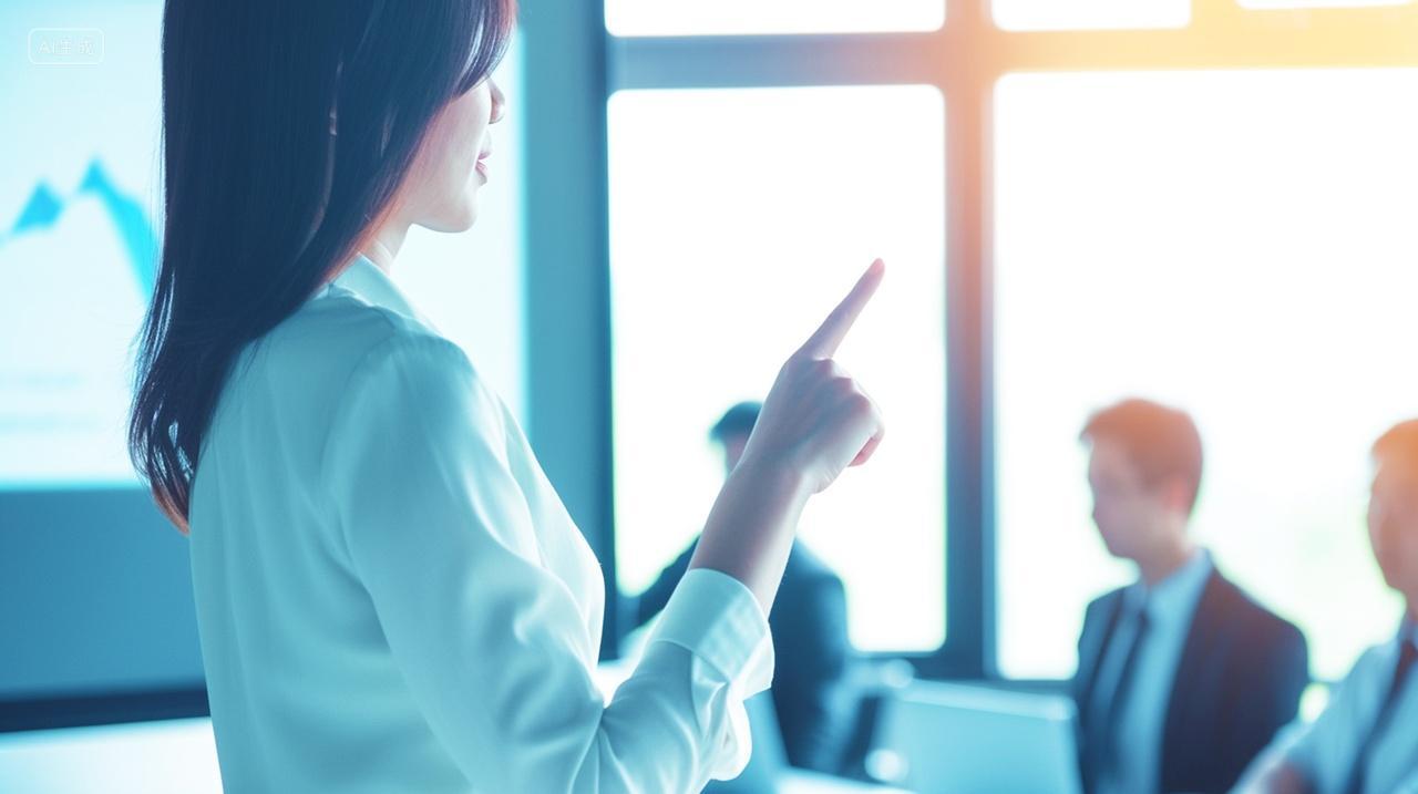 商务企业招聘培训人才企业宣传