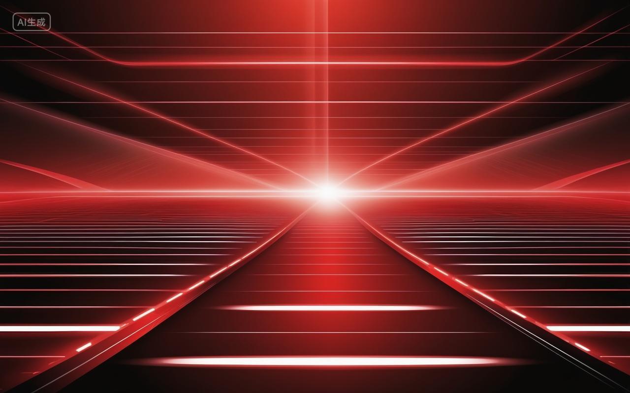 科技红色背景大气素材