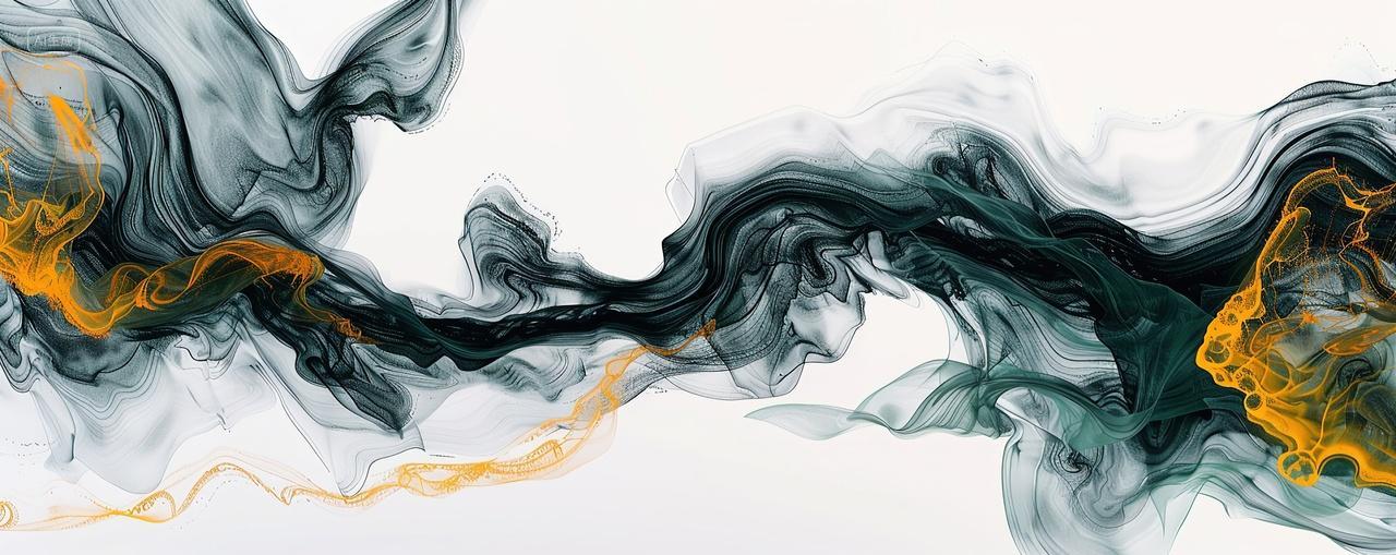 黑色水墨烟雾背景