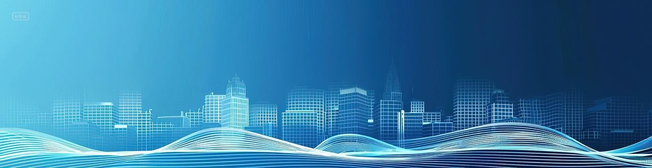 线条建筑简约背景