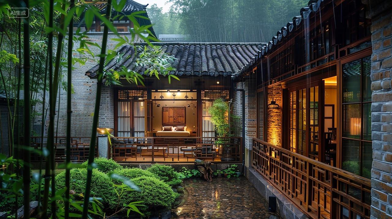 竹林房子世外桃源酒店住宿民宿