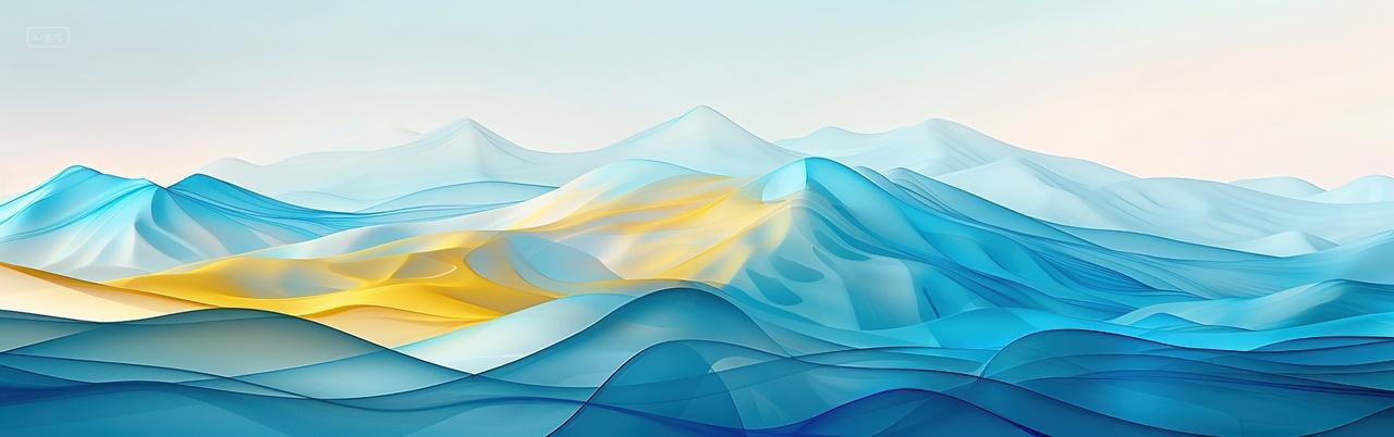 抽象线条山脉背景