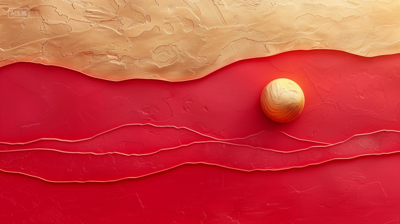 抽象红金艺术封面背景