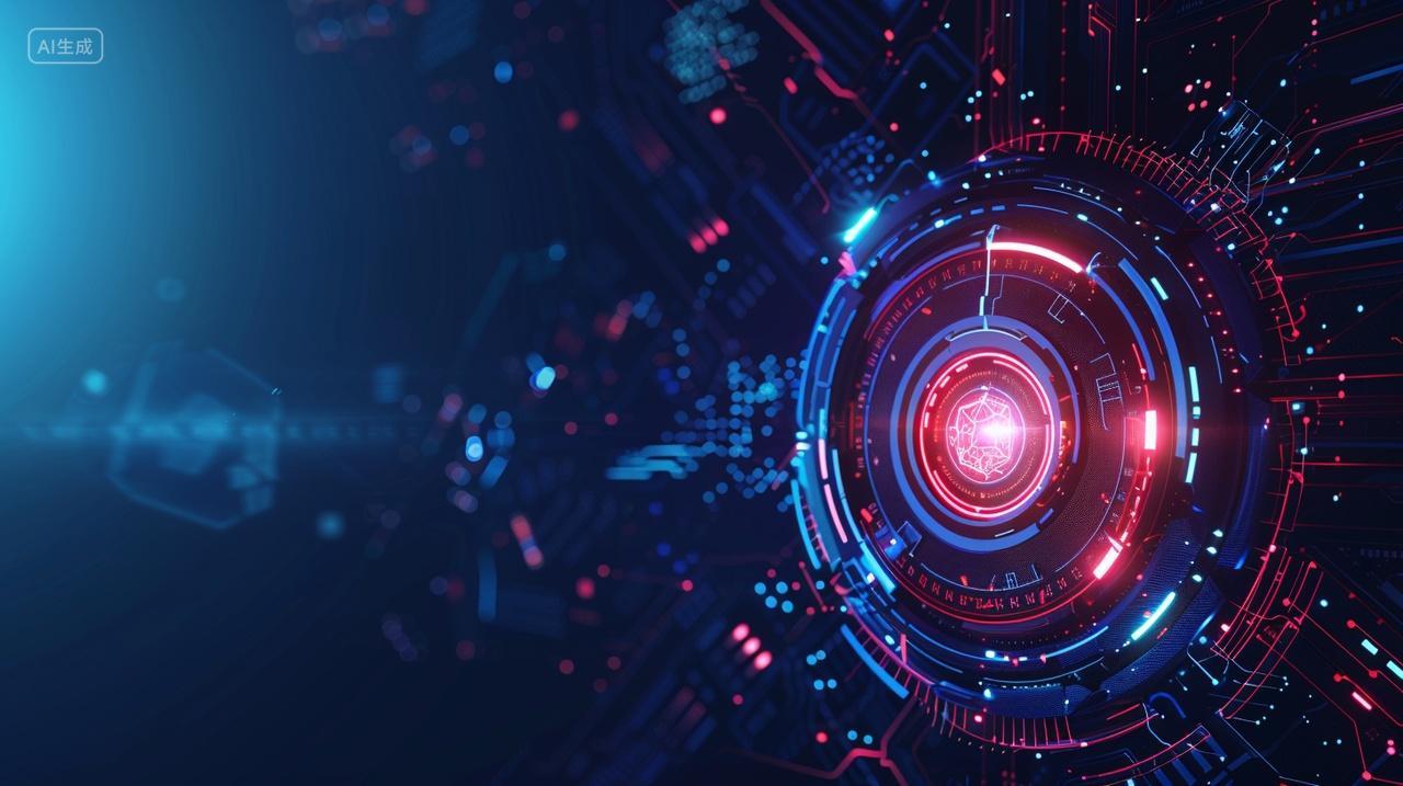 科技感芯片背景