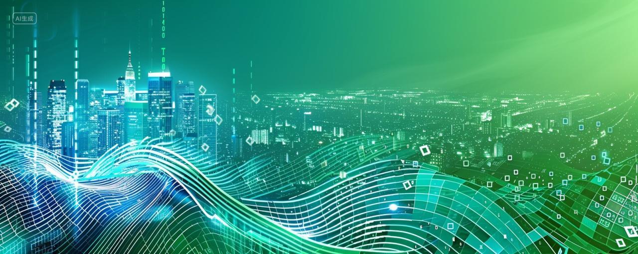 科技感城市背景