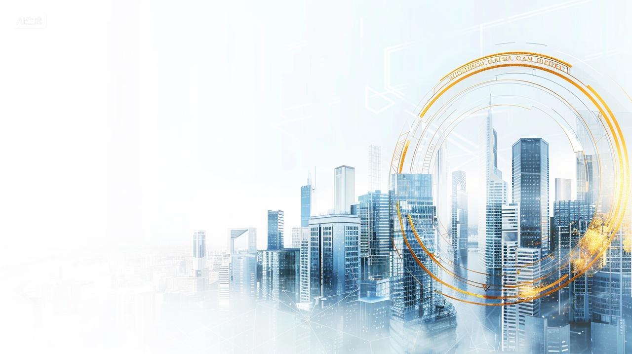 科技感城市背景