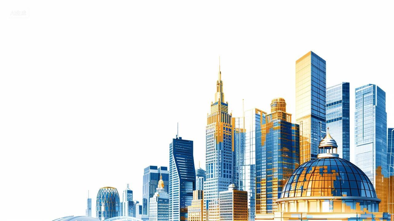 科技感城市背景