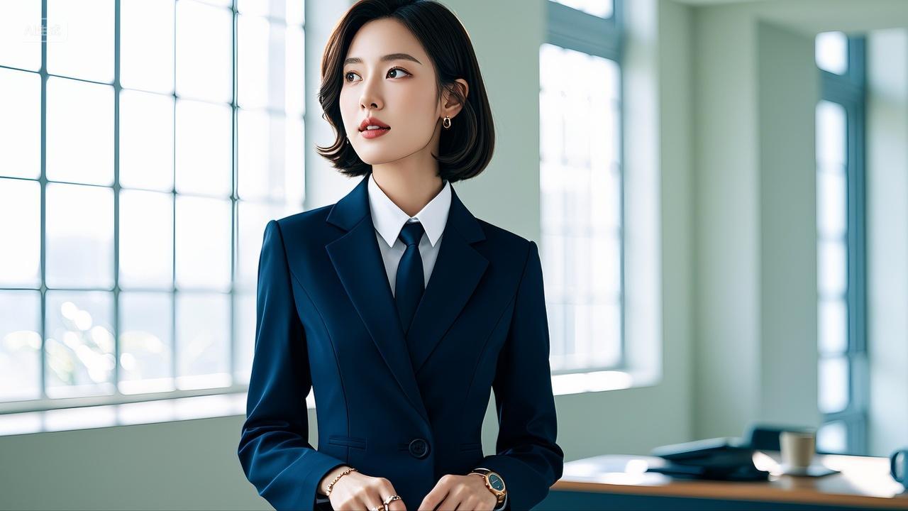 职场女性人物全身形象照