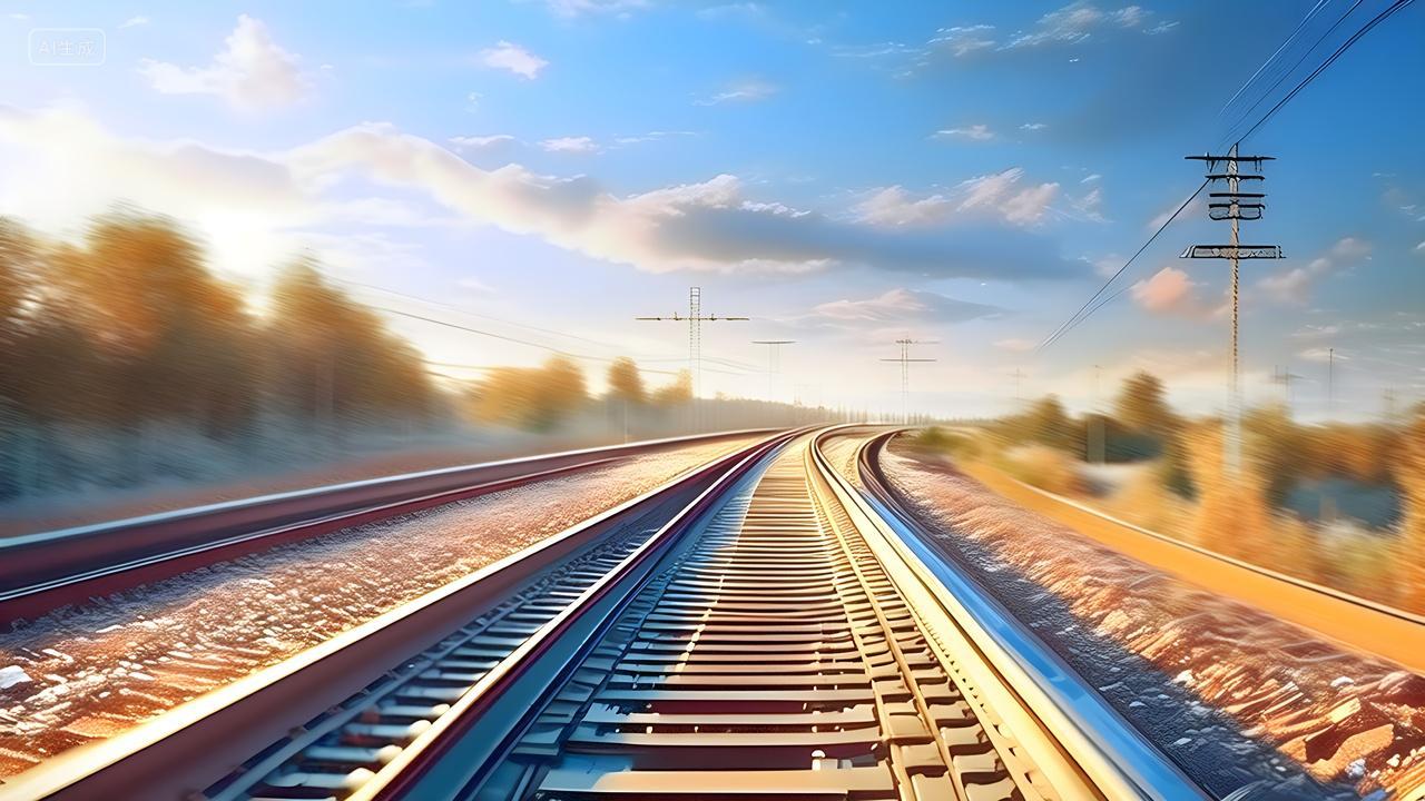 高速铁路火车轨道运输交通网络轨道铁路电脑壁纸