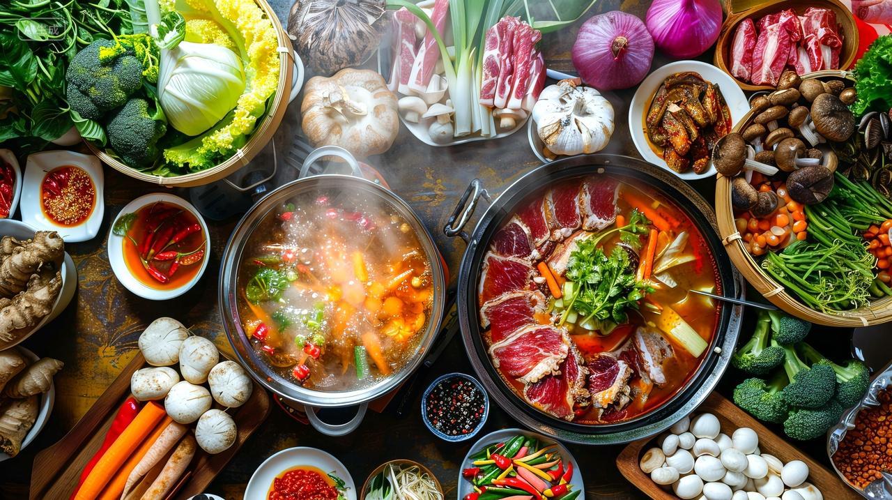 大暑吃羊肉火锅喝羊肉汤