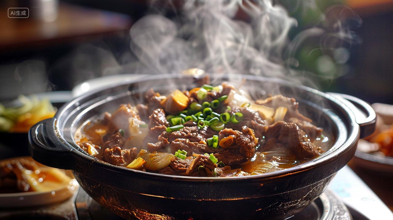 大暑吃羊肉火锅喝羊肉汤