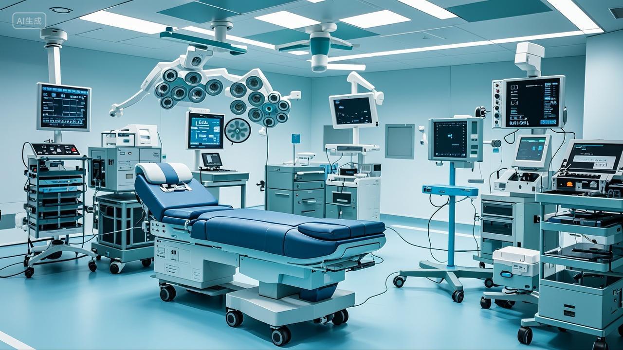无菌手术室现代化医疗设备医疗器械医疗健康