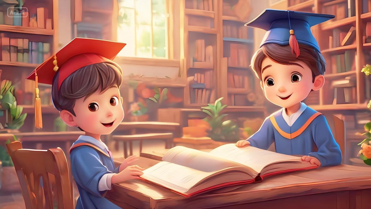 学生在图书馆认真阅读课本读书课件插图