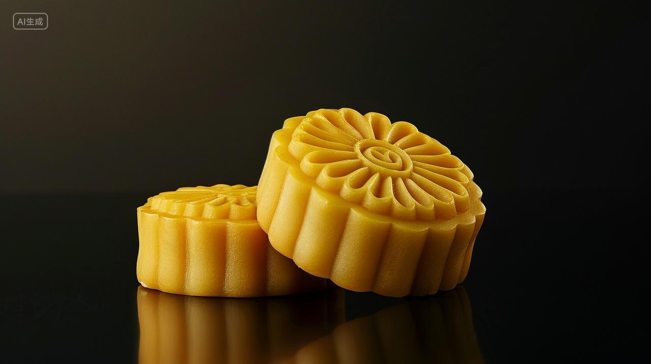 2个月饼中秋节食物