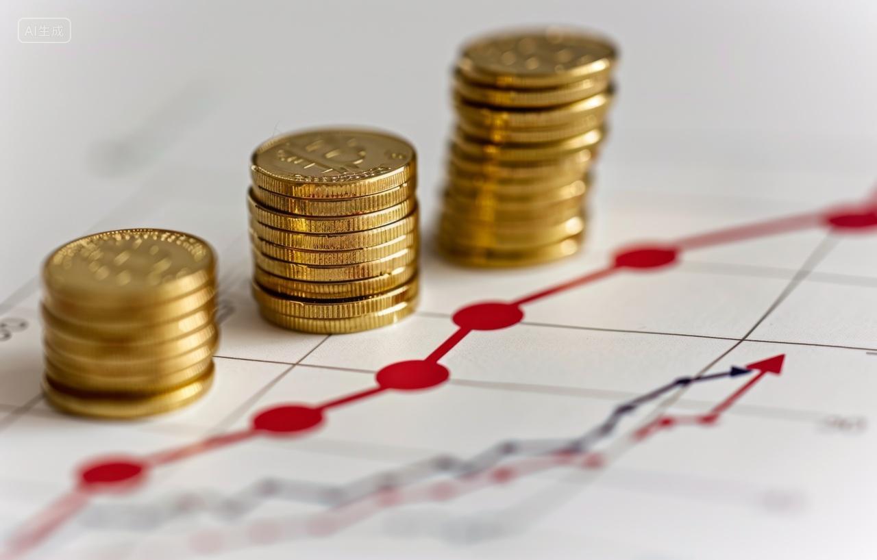 金融概念插图财富积累的过程