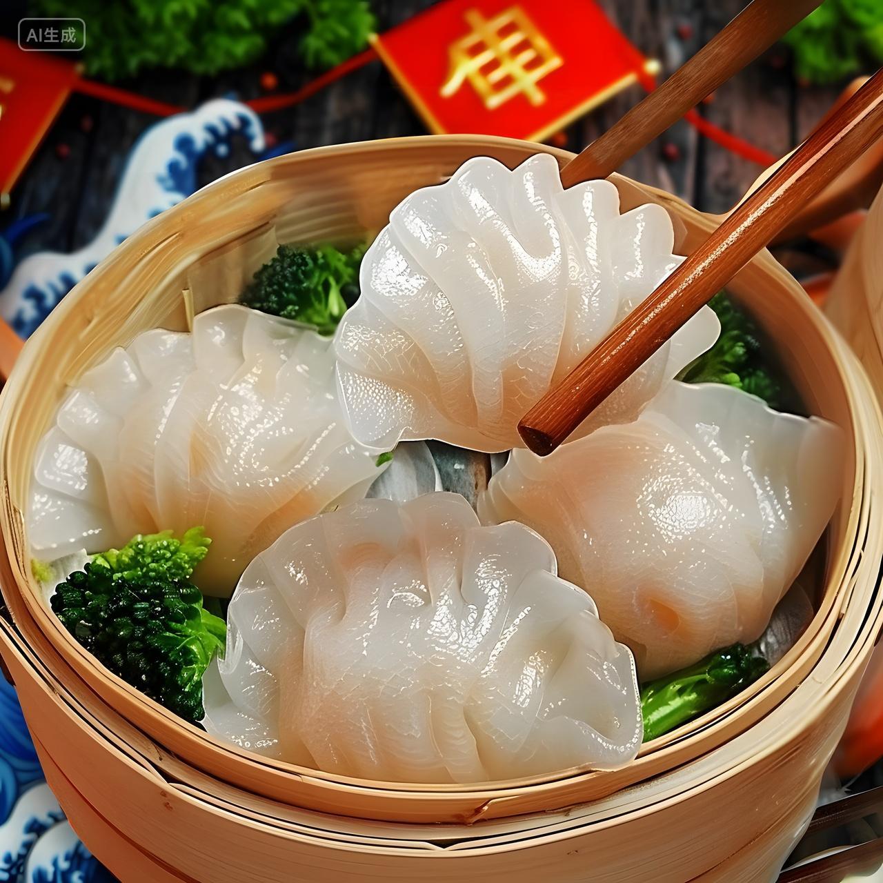 餐饮美食实拍风广式早茶早点美味食物图片