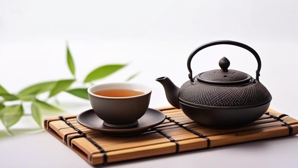 二十四节气夏至24节气茶茶叶茶道竹叶茶杯茶壶茶具