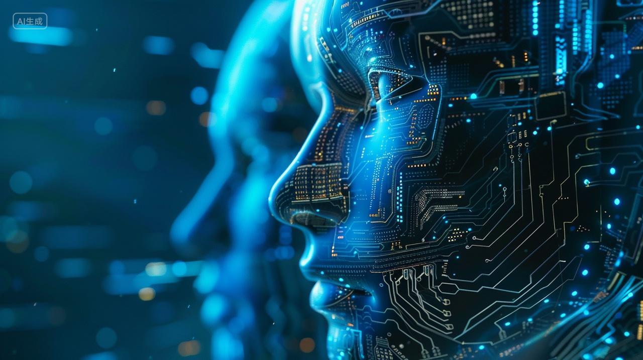 ai科技ai智能机器人智能芯片大数据互联网未来科技感和未来感