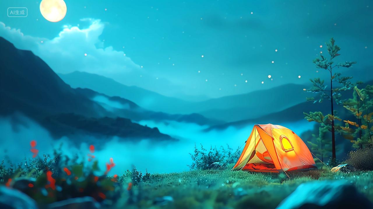 儿童夏令营插画海报