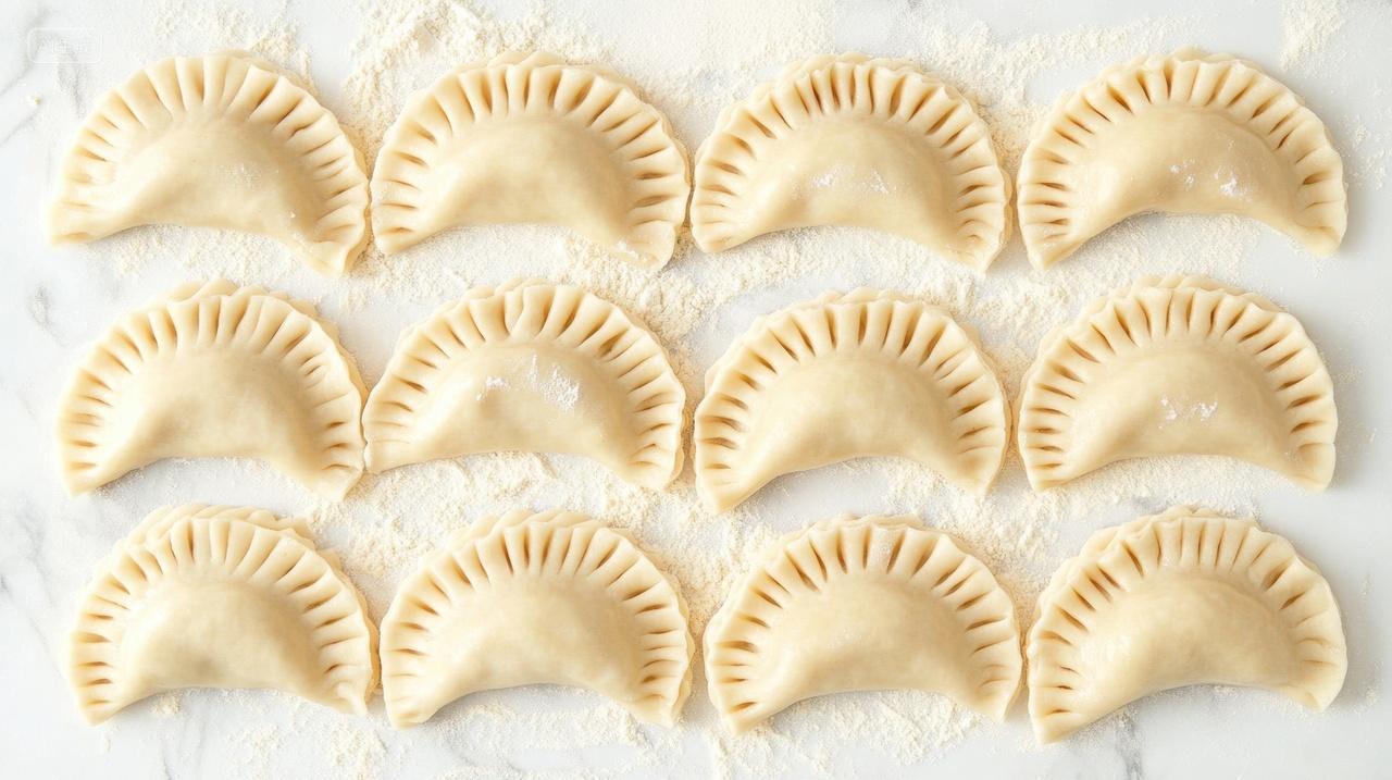 手工制作的饺子