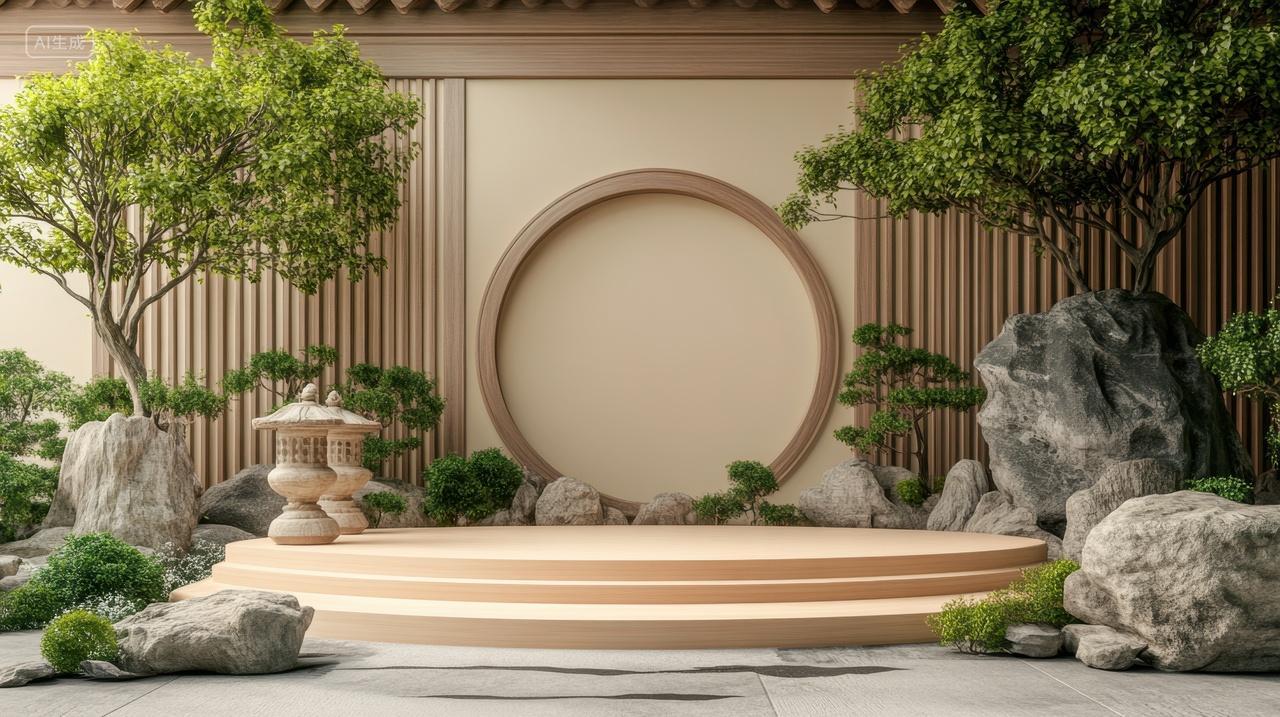 3D简约电商场景