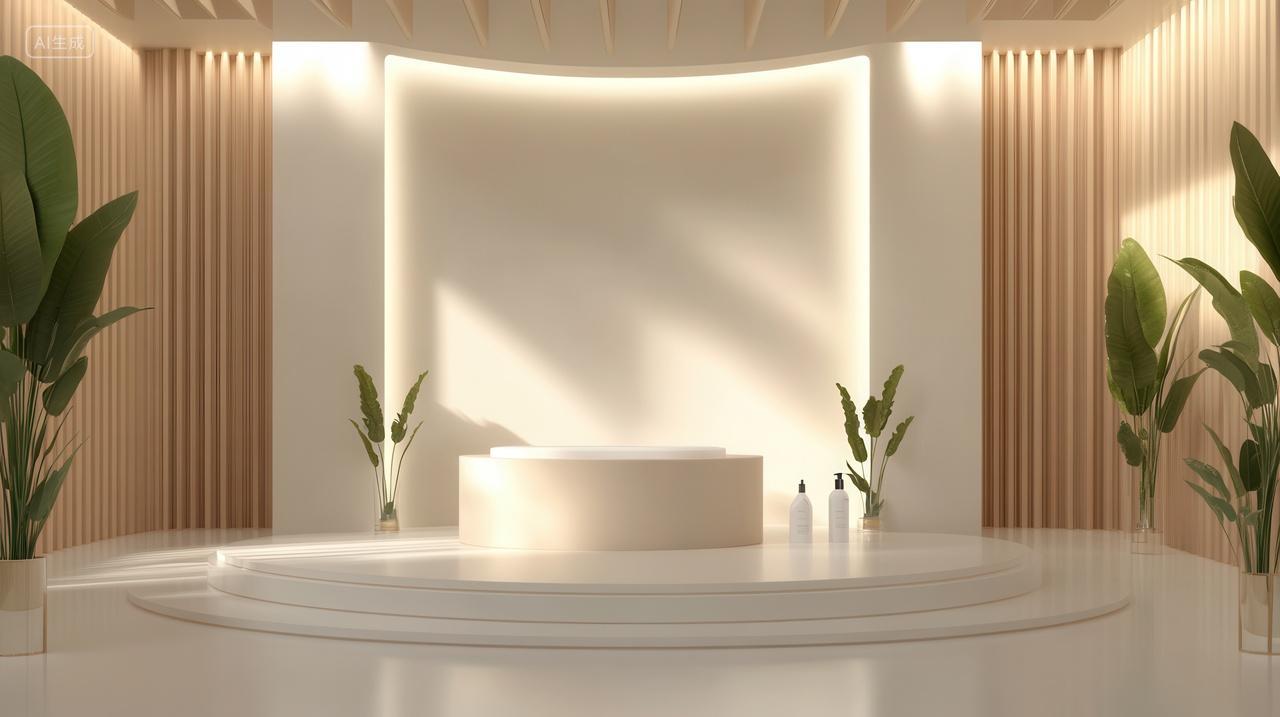 简约风格产品展示电商背景