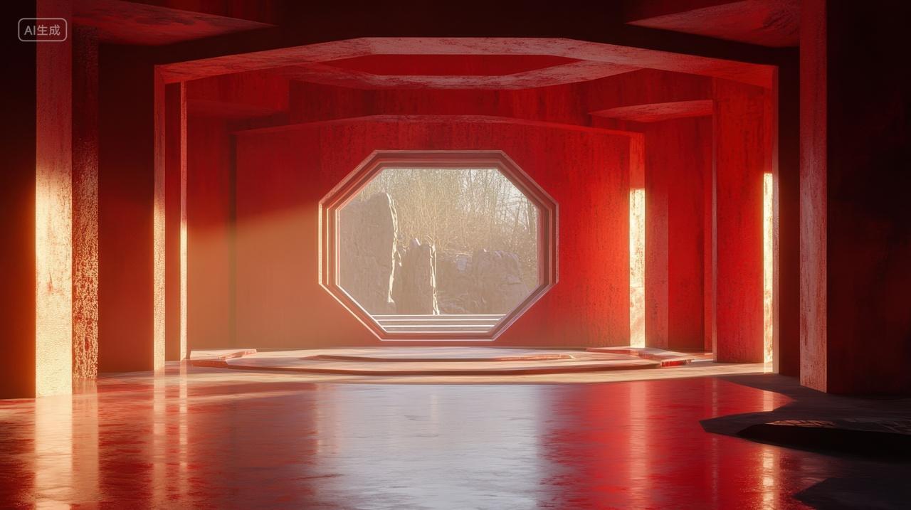 极简中式空间场景